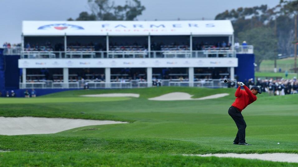 Tiger Woods at the Farmers Insurance Open 